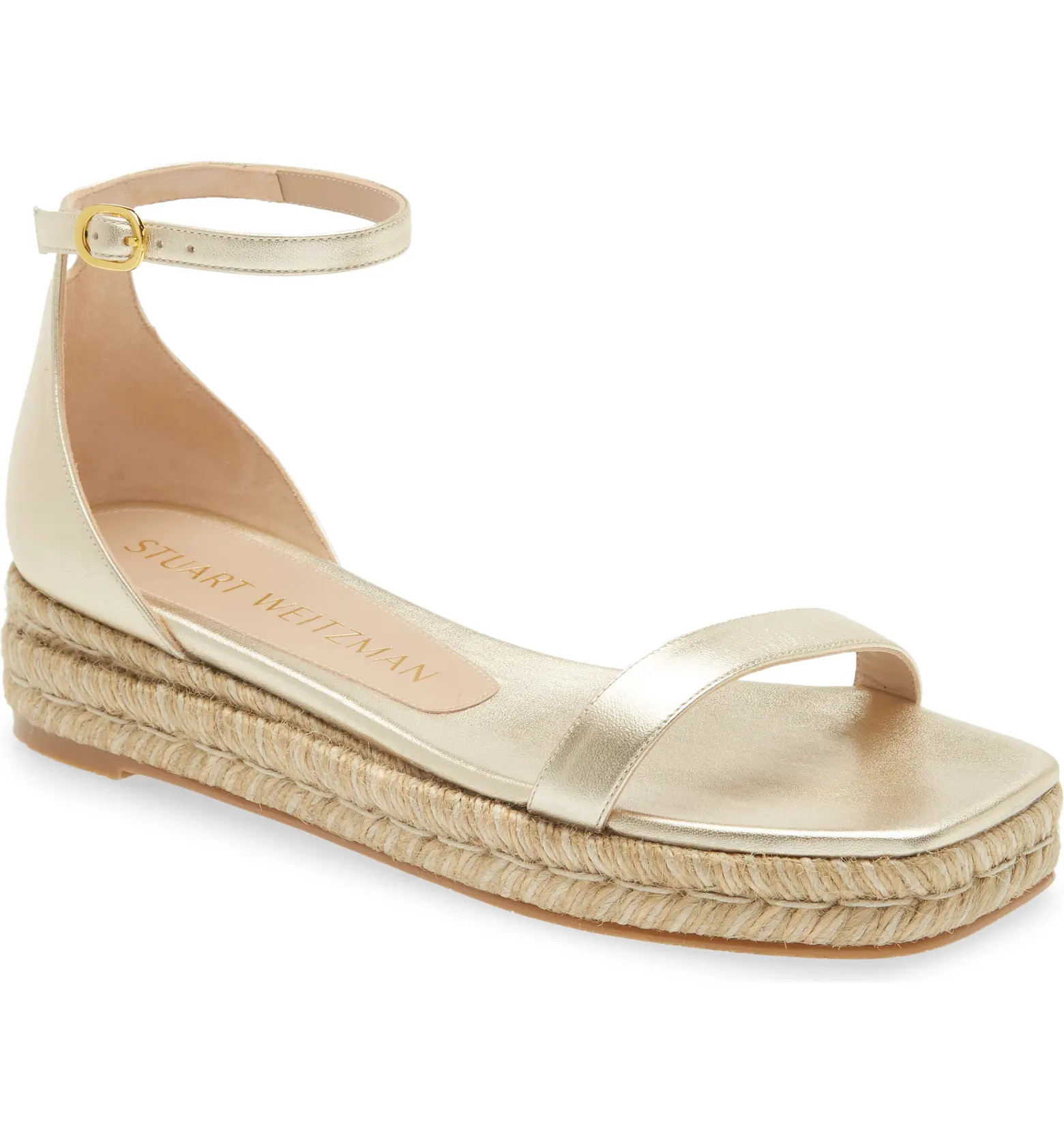 Stuart Weitzman Nudistcurve Espadrille Sandal | Nordstrom | Nordstrom