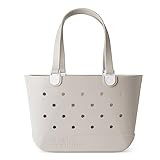 Simple Modern Beach Bag Rubber Tote | Waterproof Large Tote Bag with Zipper Pocket for Beach, Poo... | Amazon (US)