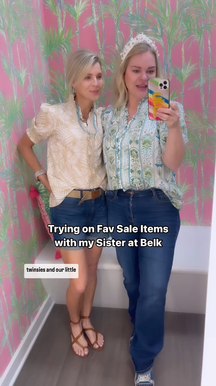 Major SALE happening at Belk right now. Grab these pretties while you can. How cute is my sister @laurenburkestyle??

I’m wearing a size Large, she’s in a S/XS

Sale. Summer Dresses. Date night outfitts

#LTKFindsUnder100