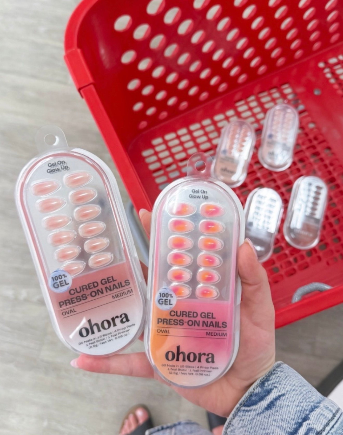 I have been doing my nails lately and had to share these from ohora! They're the ohora cured 100% gel press-on nails and I love how clean and glossy they look - it really gives that salon finish while saving time + money! So simple to apply and lasts up to 14 days! #target #naildesign #gelnails

#LTKmomlife #LTKSaleAlert