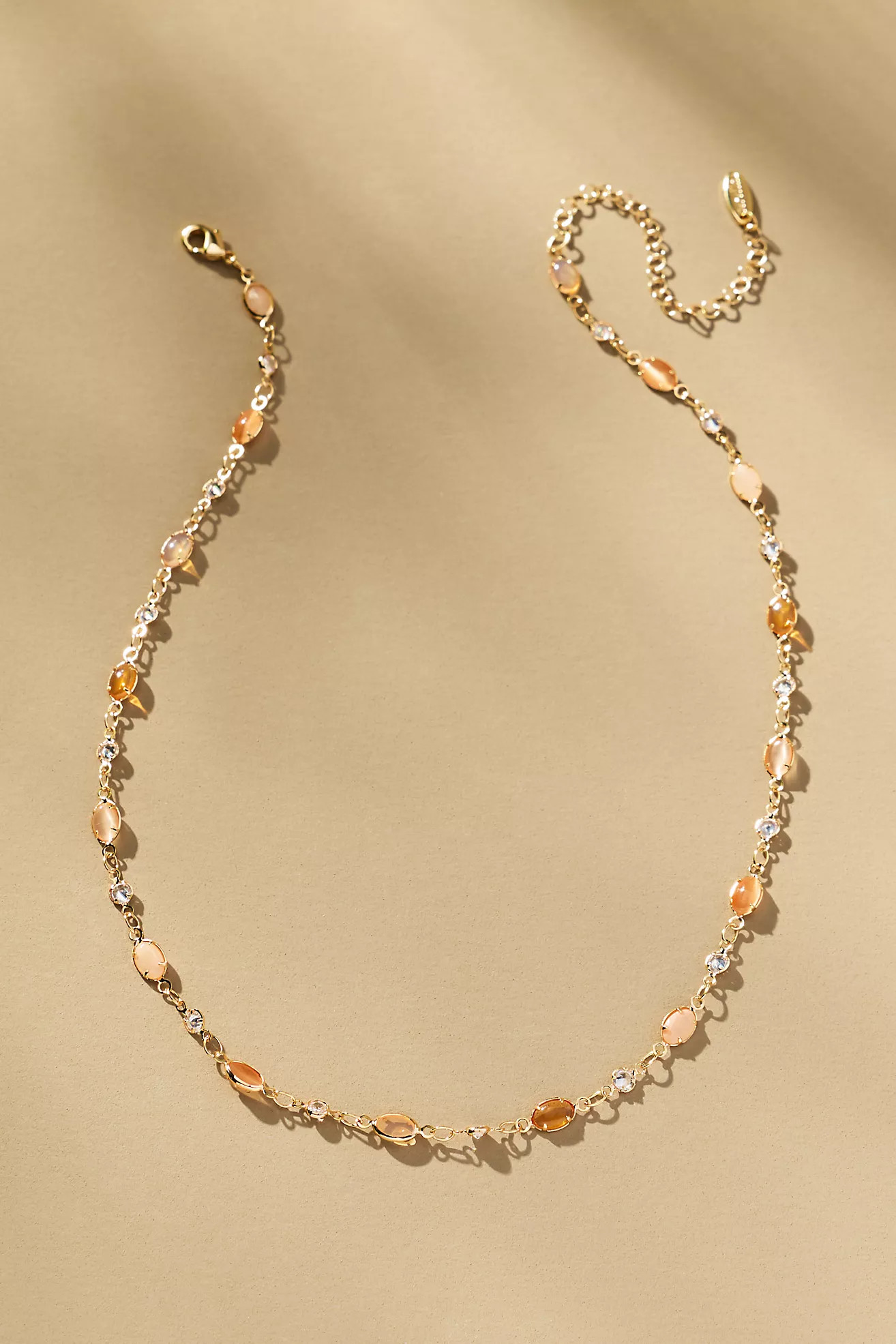 Infinity Gemstone Necklace | Anthropologie (US)
