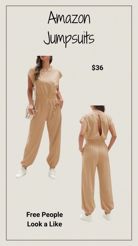 Great jumpsuit option going from winter to spring and then spring to summer. Definitely a Free People look a like

#LTKSeasonal #LTKfindsunder50