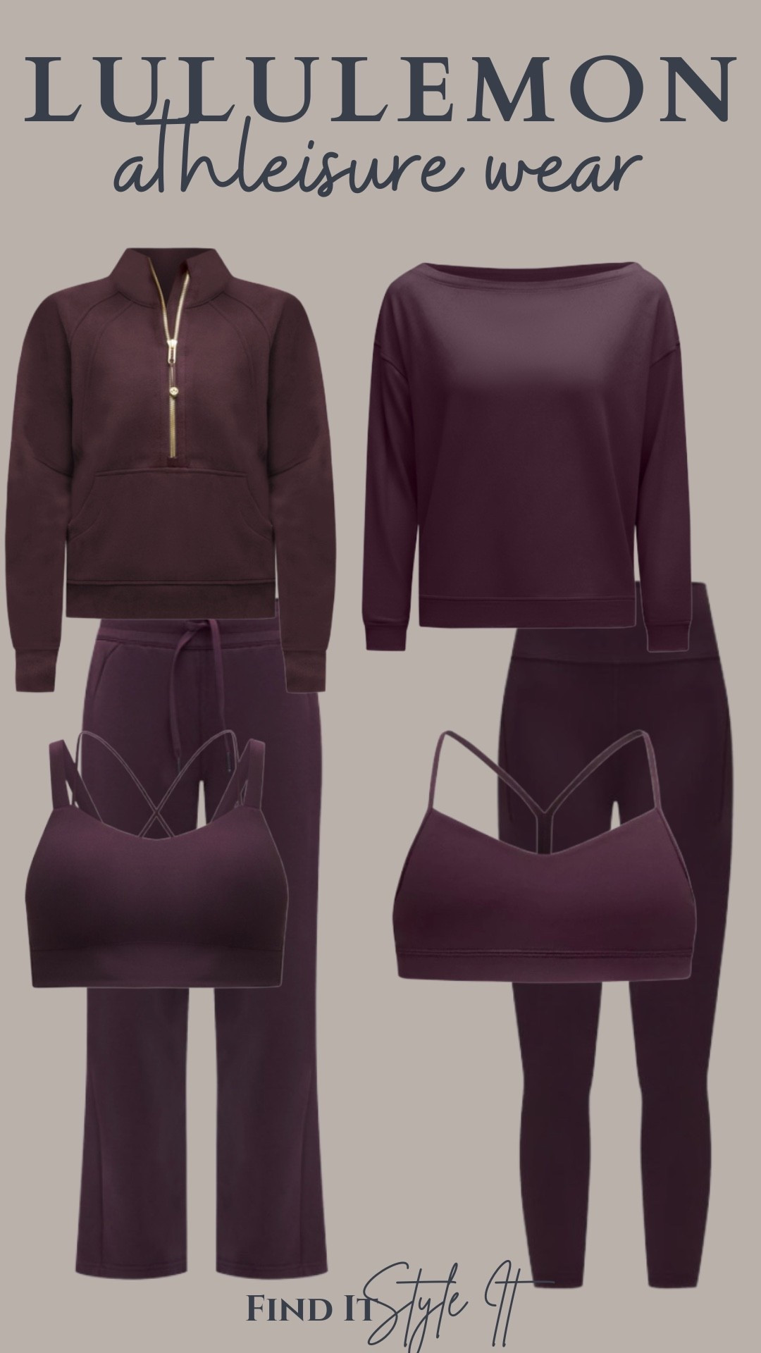 Lululemon scuba oversized 1/4 zip pullover and sweatpants, the perfect lounge set and travel outfit Also linked an oversized boat neck top with high-rise leggings for a cute workout look or Sunday errands outfit! Matching sportsbras because….why not?! 🤷🏻‍♀️

#loungewear #matchingset #giftideasforher #scubapullover #ltkfitness #ltktravel 
#LTKSeasonal
#LTKActive
#LTKOver40
#LTKSaleAlert
#LTKFindsUnder50
#LTKFindsUnder100
#lululemon 
#giftsforher 

#LTKstyletip #LTKgiftguide #LTKwinter