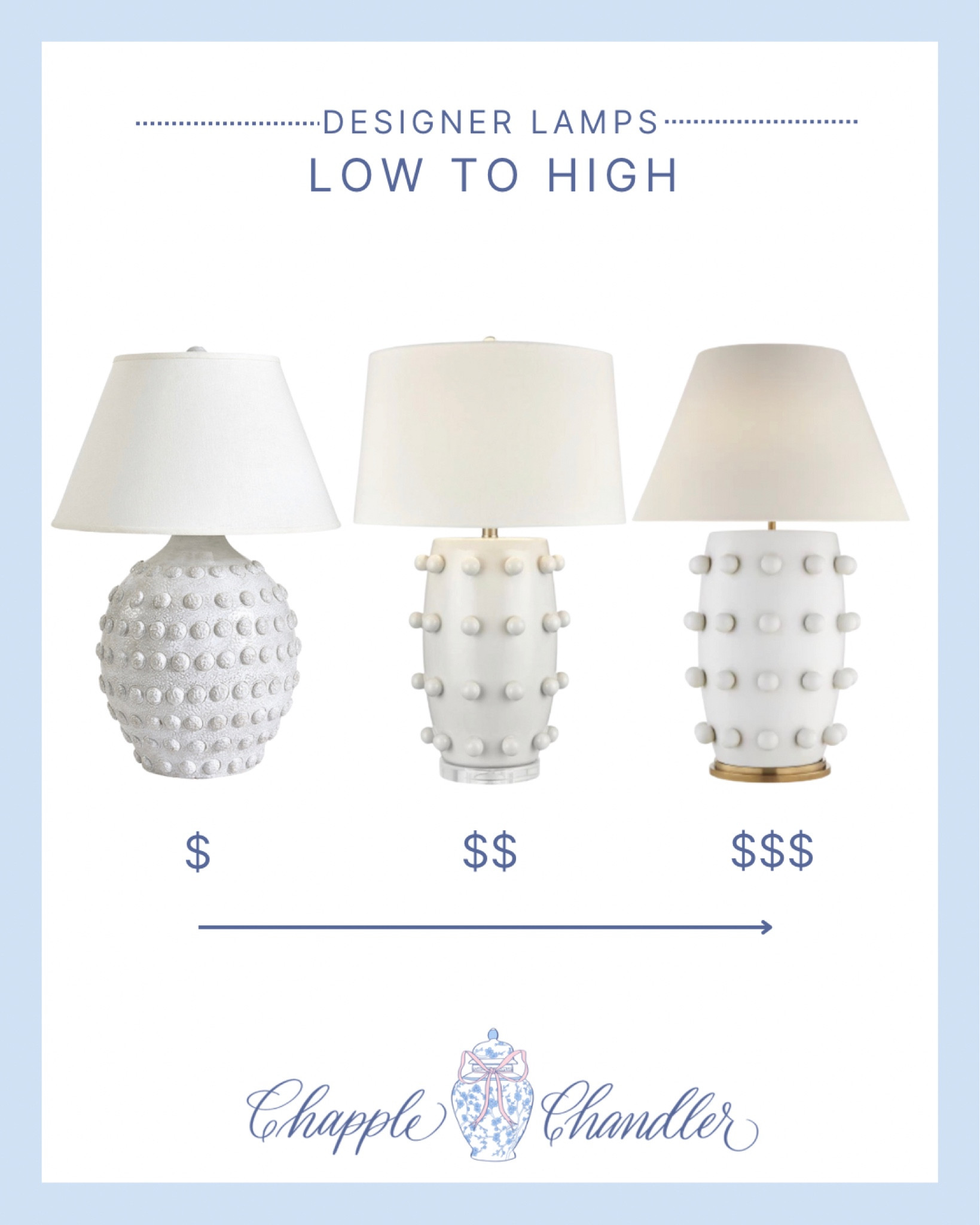 Designer lamps low to high 
White ball lamp table lamp bedside lamp grandmillennial lamp living room decor 

#LTKFind #LTKhome #LTKsalealert
