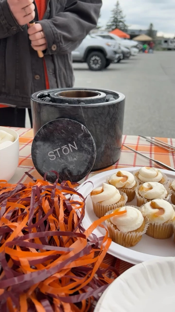 Super cool table top fire pit is perfect for tailgating. Make s’more’s over this portable fire bowl. It can even be used indoors because it burns clean. It’s also a great gift idea. It comes in a beautiful black or white marble that would add to any shelf decor in your home. We love to take ours to college football games, concerts or when we are renting a house for vacation. Grab it now while it’s 25% off!!  #stonhome #tabletopfirepit #portablefirepit

#LTKunder100 #LTKSeasonal #LTKsalealert