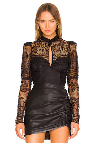 House of Harlow 1960 x REVOLVE Vianka Bodysuit in Black from Revolve.com | Revolve Clothing (Global)