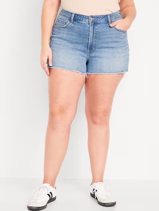 High-Waisted OG Jean Shorts -- 3-inch inseam | Old Navy (US)