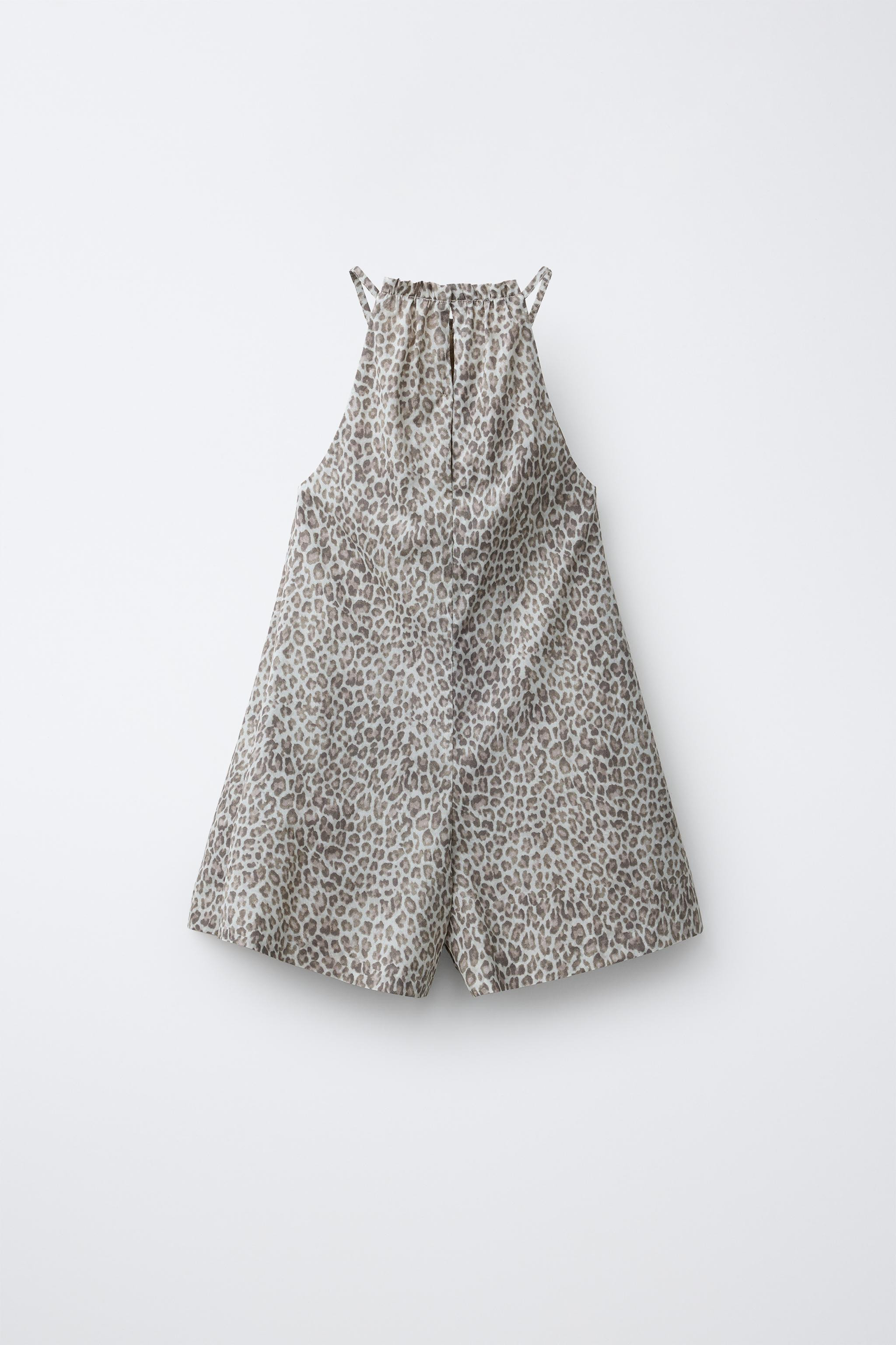 ANIMAL PRINT SHORT JUMPSUIT | Zara US