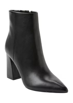 Marc Fisher Gritana Tapered Block Heel Dress Booties | Belk