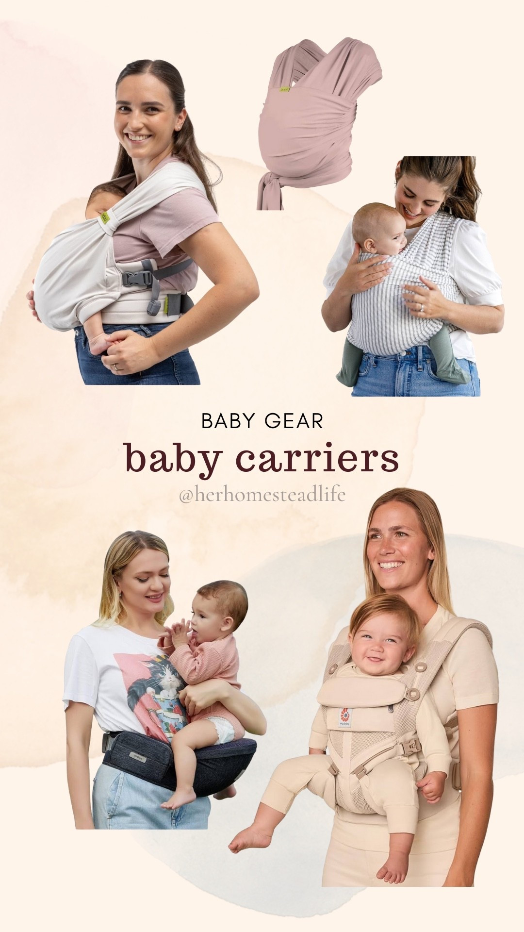 Baby carriers

@Target 

Solly baby wrap | boba baby wrap | boba baby carrier | ergo baby | ergo embrace | Lille baby carrier | hip carrier | tush carrierr

#LTKBaby #LTKmomlife