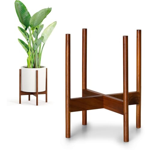 Fox & Fern Large 12 Inch Planter — Premium Lightweight Fiberstone Matte White Plant Pot w Drain... | Amazon (US)