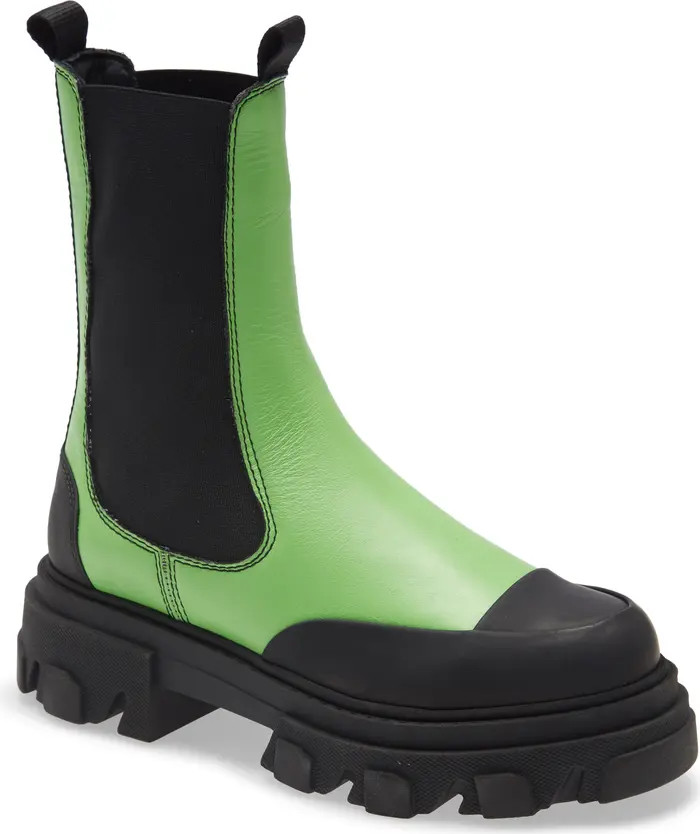 Calf Leather Mid Chelsea Boot | Nordstrom