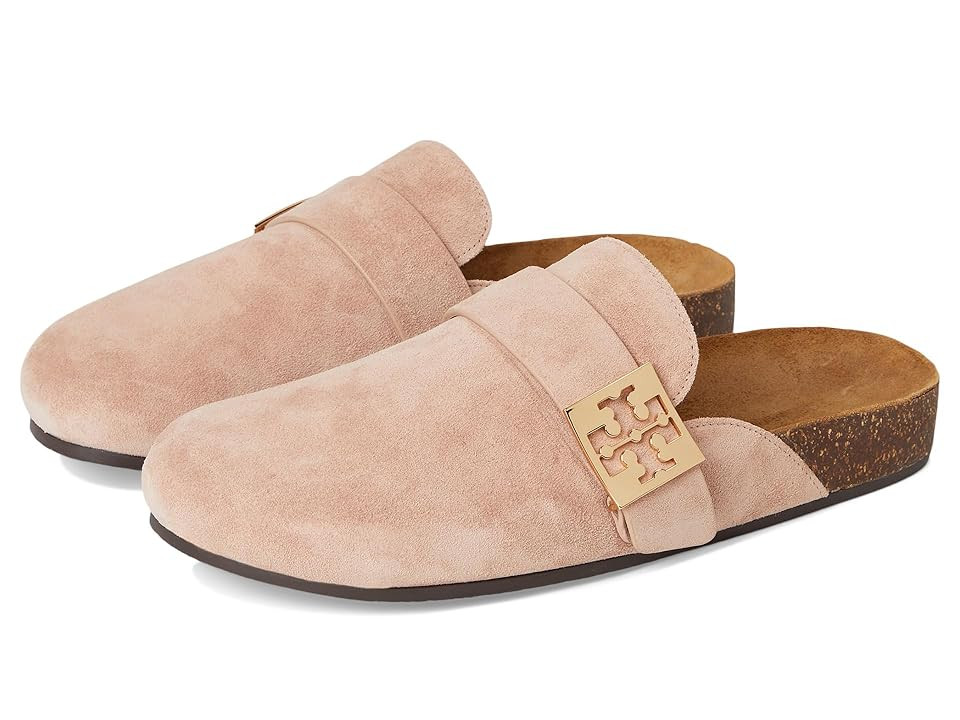 Tory Burch Mellow Mule Women's Shoes Malva/Gold : 8 M, Suede | Zappos