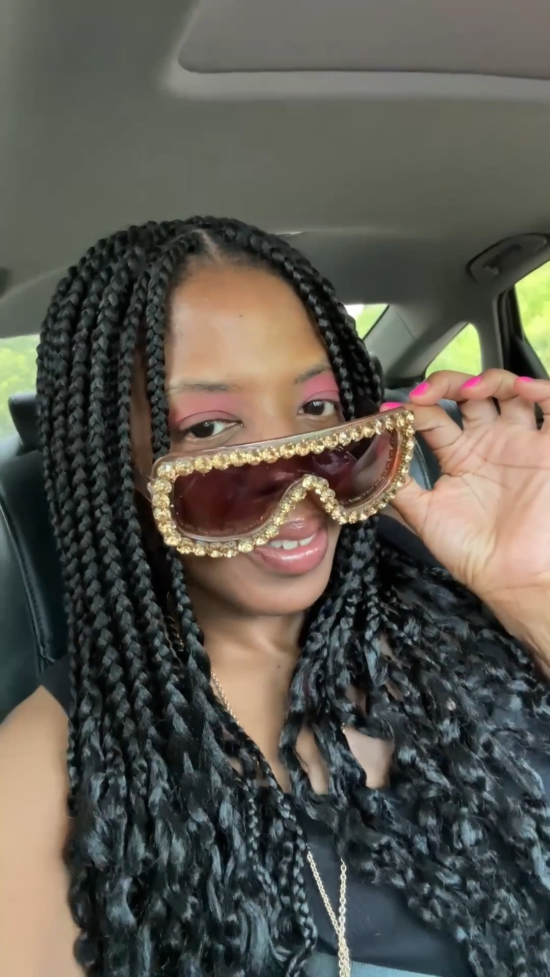 Some accessories never lose their spot in my wardrobe, and these sunglasses are one of them. I first wore them during New York Fashion Week, and they’ve remained one of my favorite statement pieces ever since. They’re bold, fun, and instantly elevate even the simplest outfit. If you love oversized sunglasses that make a statement, definitely check these out.

#LTKgrwm #LTKU #LTKSeasonal