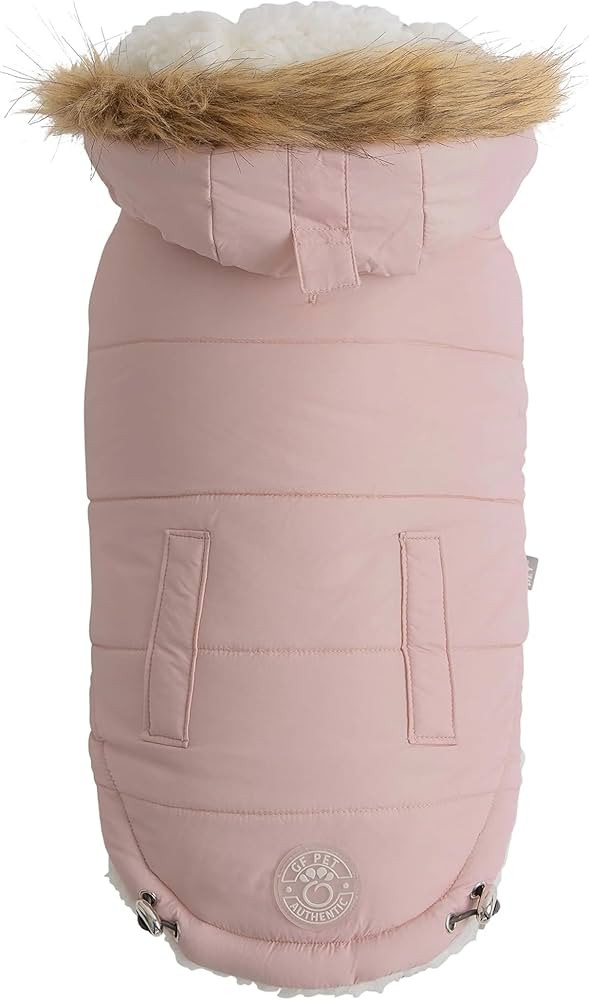 GF Pet Pink Elasto-Fit Urban Dog Parka, X-Small | Amazon (US)