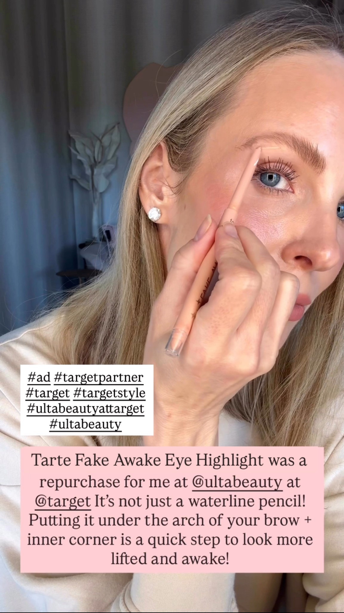 #ad I’ve partnered with @ultabeauty at @target to tell you about all the amazing beauty brands you get grab on your next Target run! I restocked a few items (Tarte Fake Awake Eye Highlight) and also some little treats to update my look for fall 
#paidlink #targetpartner #target #targetstyle #ultabeautyattarget #ultabeauty 