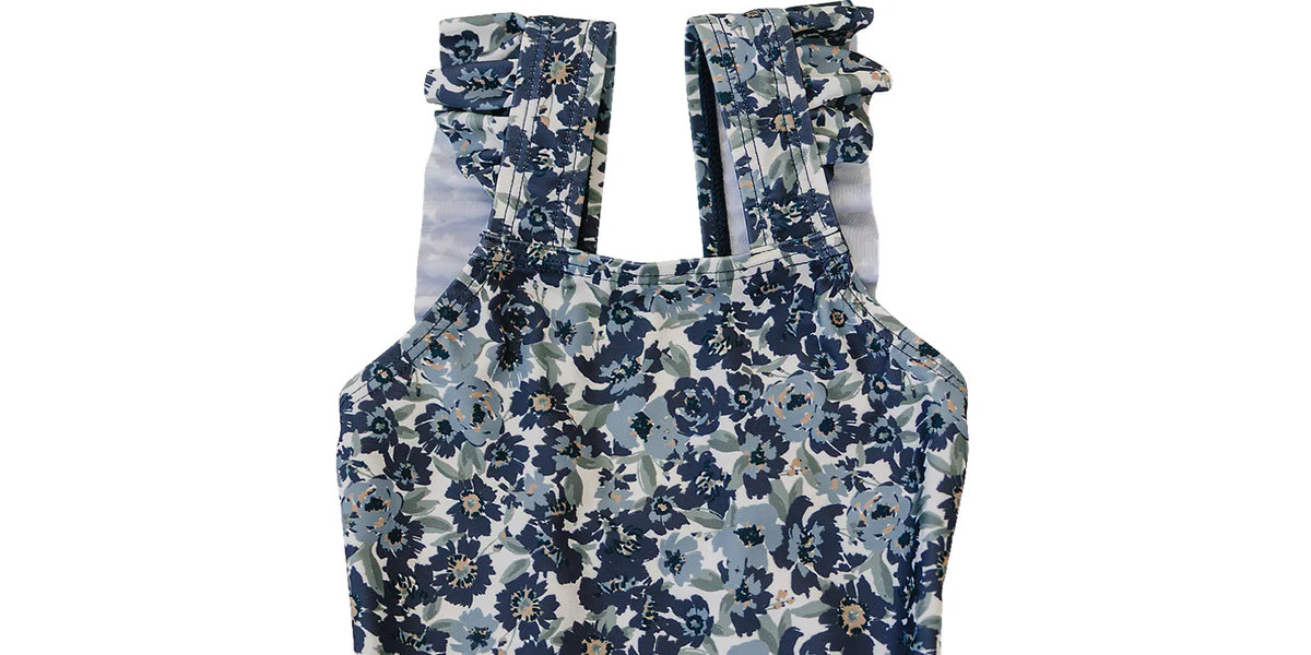Liberty Floral One-Piece | Mebie Baby