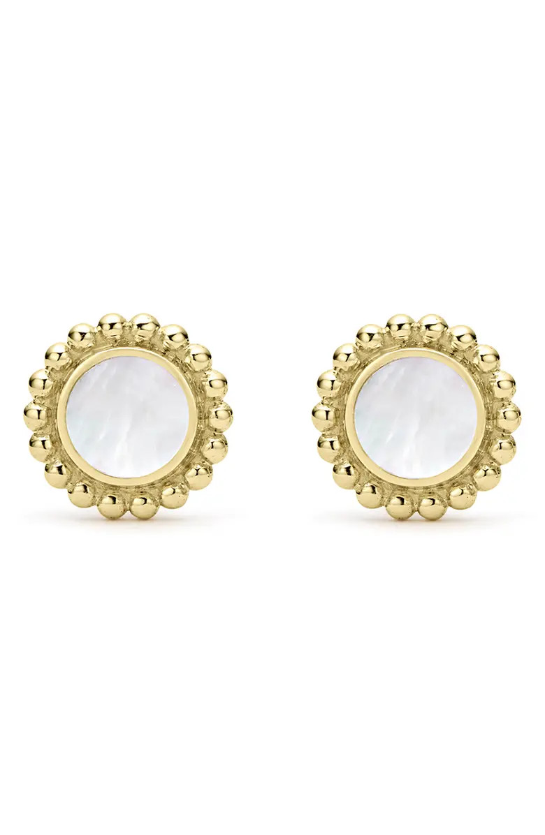 LAGOS Mother-of-Pearl Stud Earrings | Nordstrom | Nordstrom