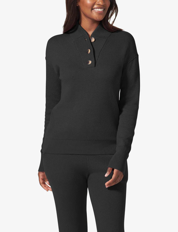 Women's Adaptable Knit Henley | Tommy John