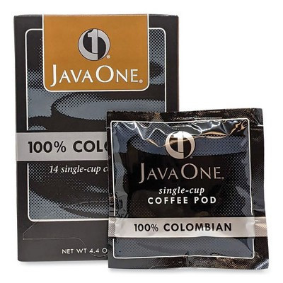 Java One Coffee Pods, Colombian Supremo, Single Cup, 14/Box | Target