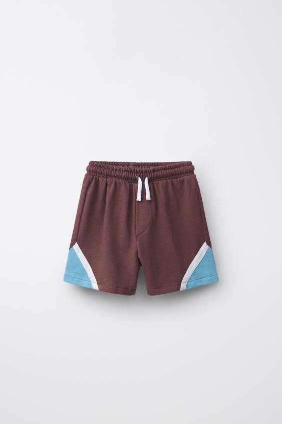 SEAMED PLUSH SHORTS | Zara US