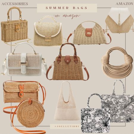 Summer bags from Amazon  #strawbags #summerbags #handbag #accessories #summer #springoutfit #resortwear #vacationoutfit

#LTKfindsunder50 #LTKitbag #LTKSeasonal