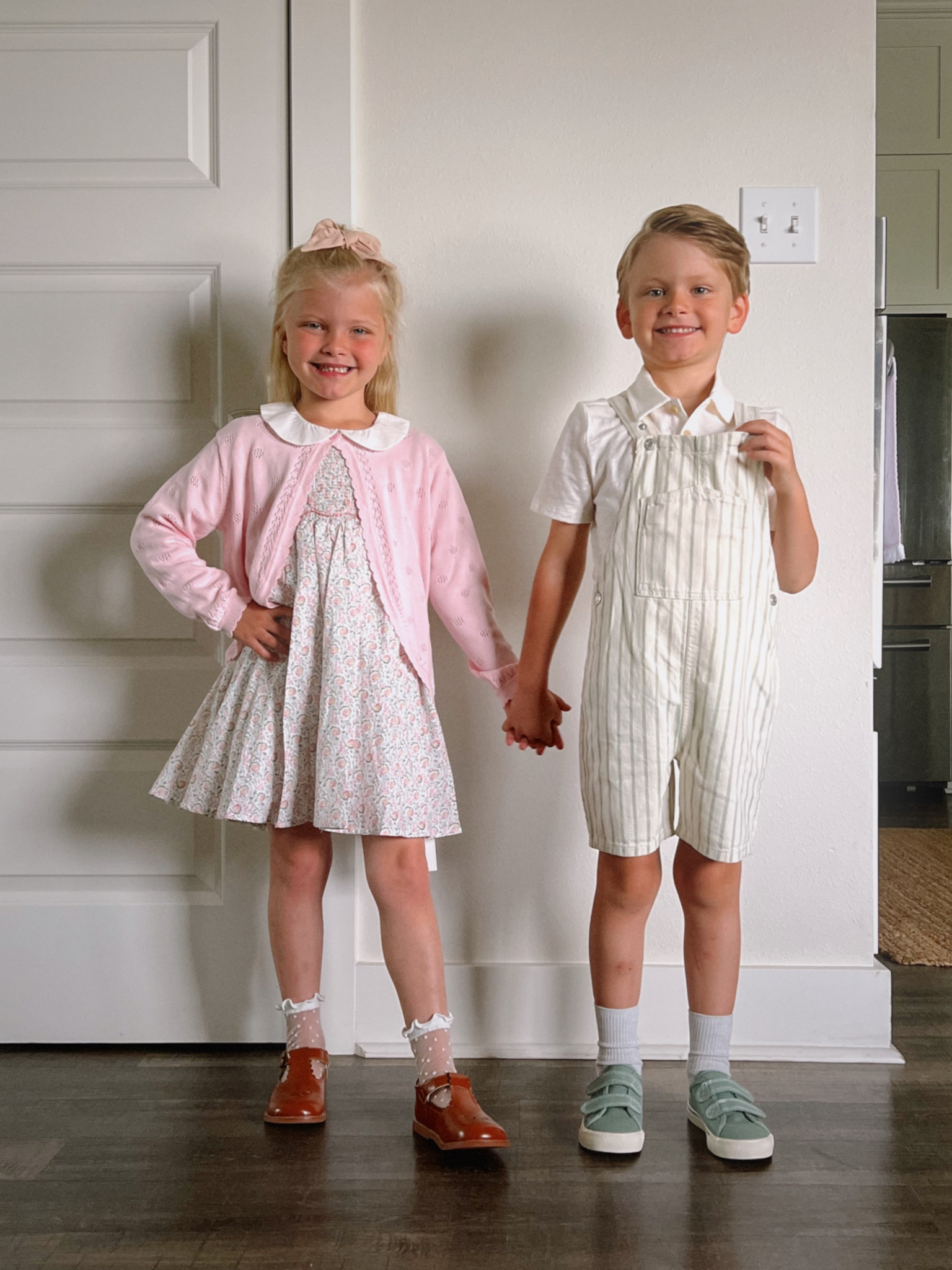 Easter outfits ✝️🐰🌸🐣💛 his overalls are Zara, can’t link here but I linked similar 

#LTKkids #LTKfamily #LTKfindsunder50