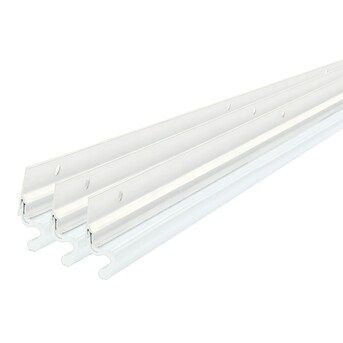 M-D 7-ft x 1-3/4-in x 5/8-in White Aluminum/Vinyl Door Weatherstrip | Lowe's