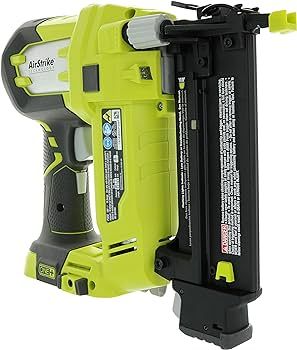 Ryobi P320 Airstrike 18 Volt One+ Lithium Ion Cordless Brad Nailer (Battery Not Included, Power T... | Amazon (US)