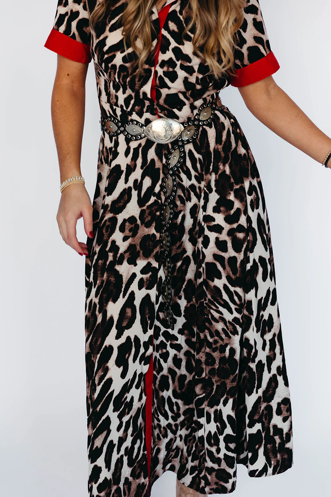 Wimberly Midi Dress - Brown | Triple Threads