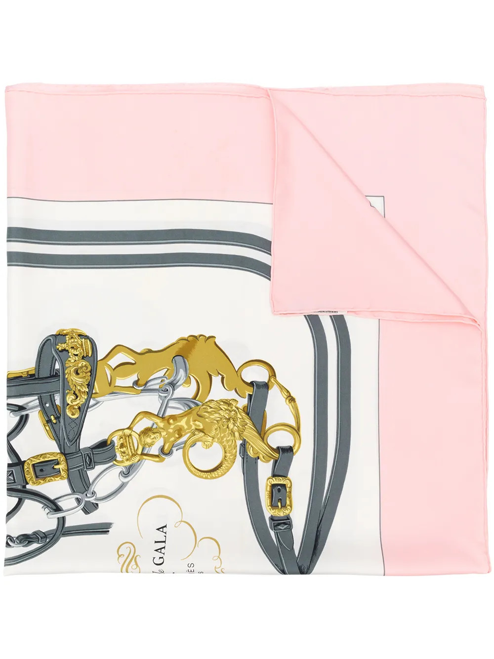 Hermès Vintage Brides de Gala scarf - Pink & Purple | FarFetch US