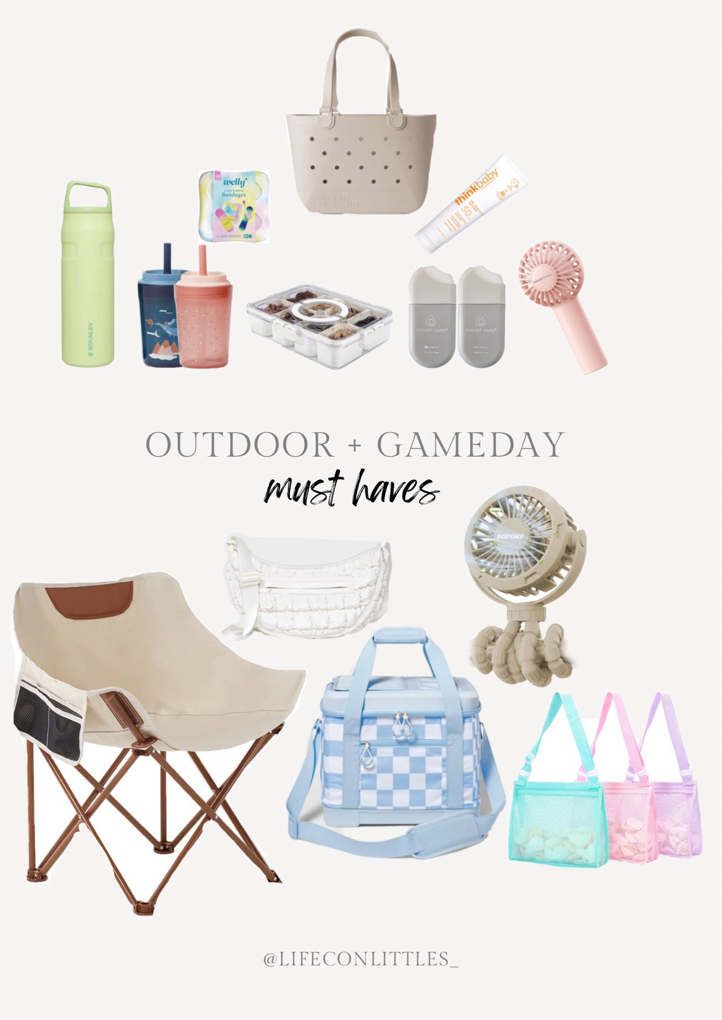 OUTDOOR + GAMEDAY MUST HAVES. 🩷⚽️✨

#LTKSeasonal #LTKActive #LTKtravel