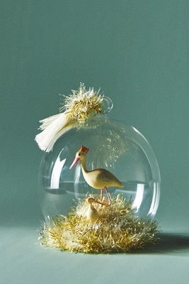 Stork Ornament | Anthropologie (US)