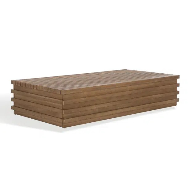 Priya Eucalyptus 50" Outdoor Coffee Table | AllModern