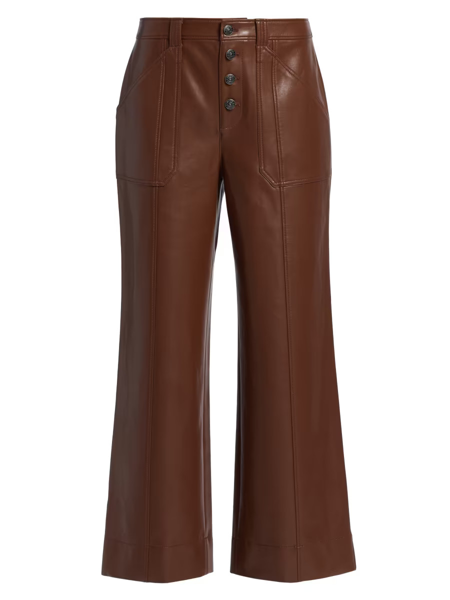 Cinq à Sept Benji Faux Leather Pants | Saks Fifth Avenue | Saks Fifth Avenue