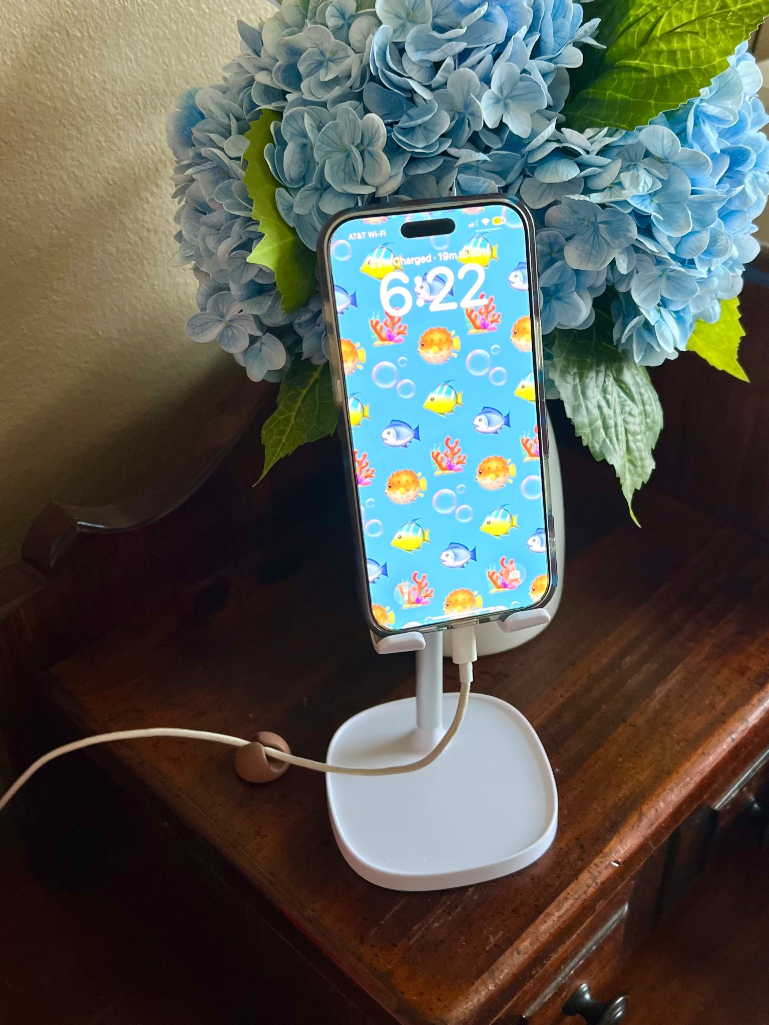 Phone stand. Cord holder. Desk organization. Organizing. Office organizing. Home office. 

#LTKHome