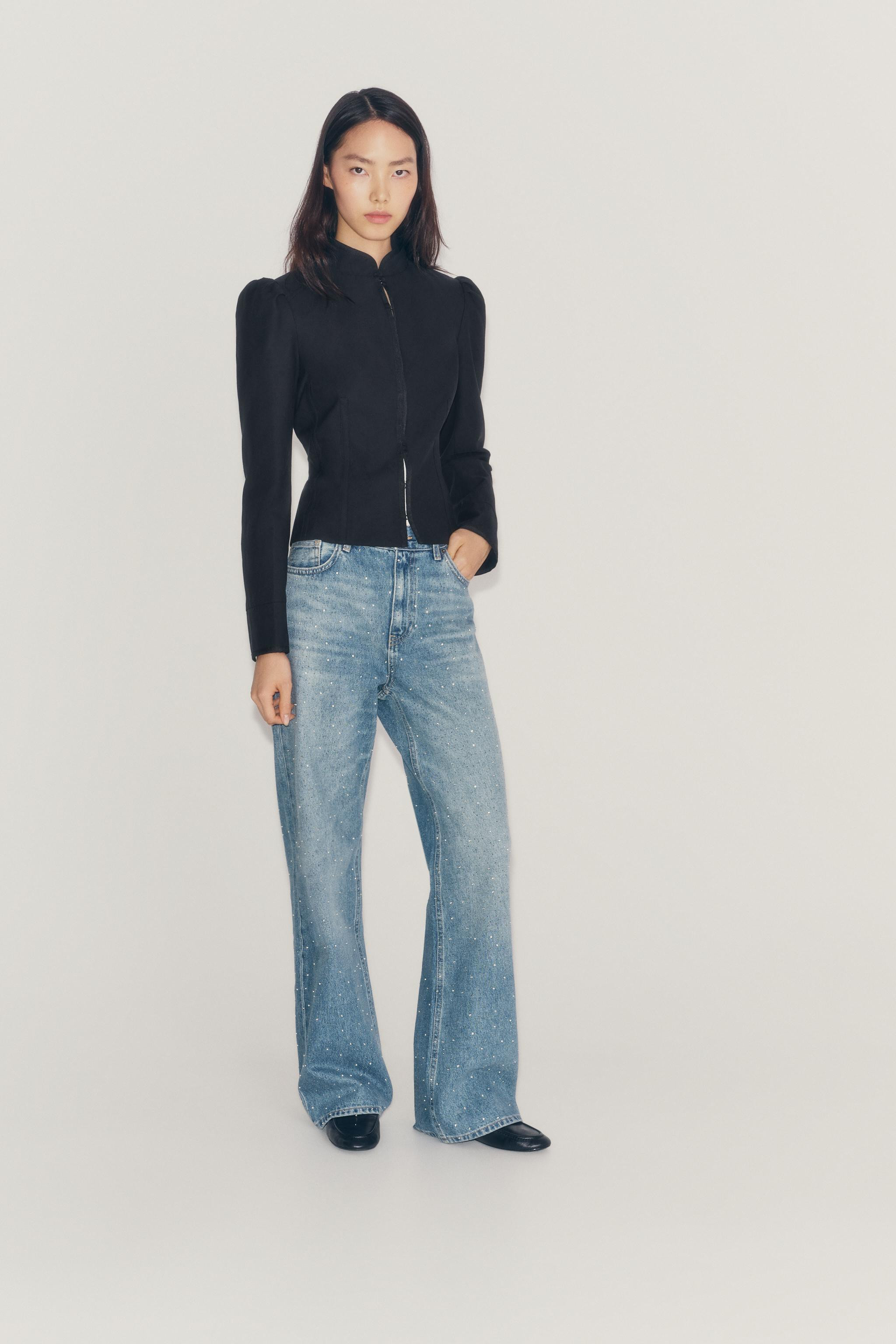 ZW COLLECTION JACQUARD JACKET | Zara US