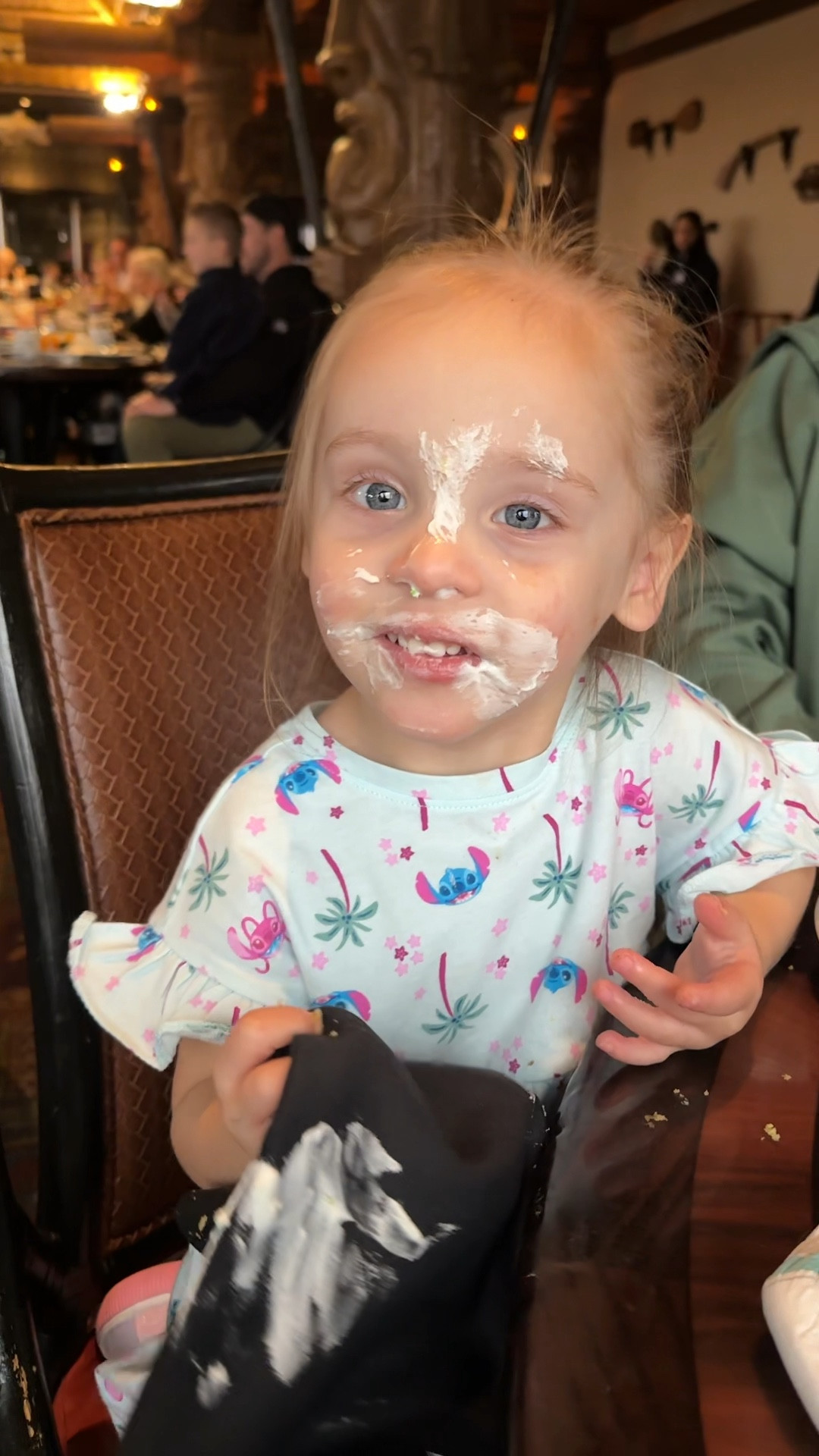 When you dress them cute but dessert has other plans 😂

Linking her top because it survived this whole situation.