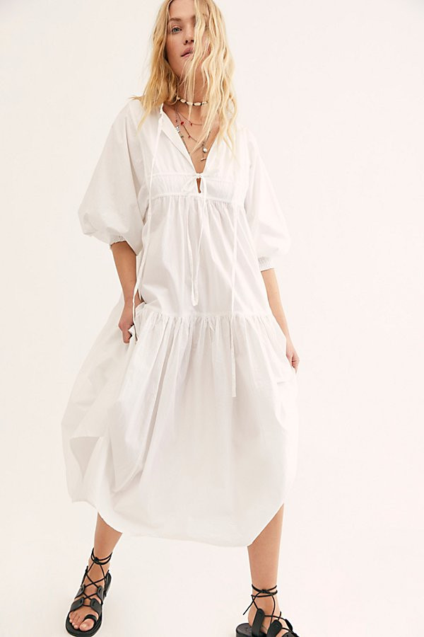 Santorini Tiered Maxi Dress by Kinga Csilla at Free People | Free People (Global - UK&FR Excluded)