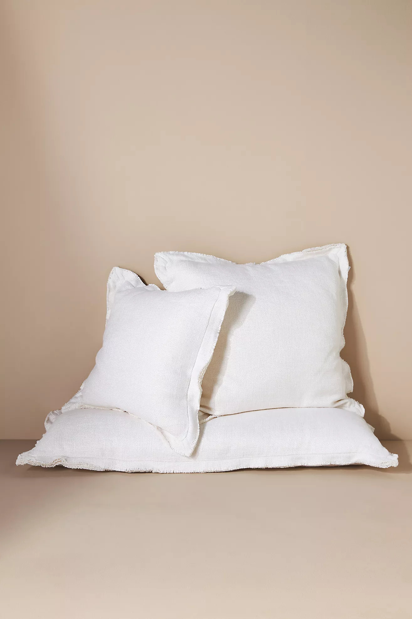 Luxe Linen Blend Pillow | Anthropologie (US)
