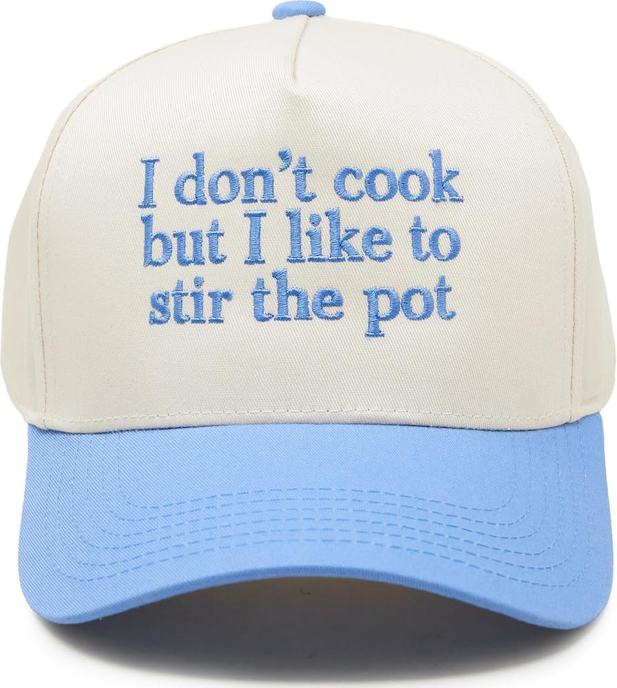 Funky Junque Trucker Hat Women Men 2-Tone Baseball Cap \u2013 Vintage Western Style Embroidered S... | Amazon (US)
