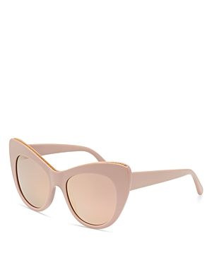 Stella McCartney Falabella Mirrored Chain Cat Eye Sunglasses | Bloomingdale's (US)