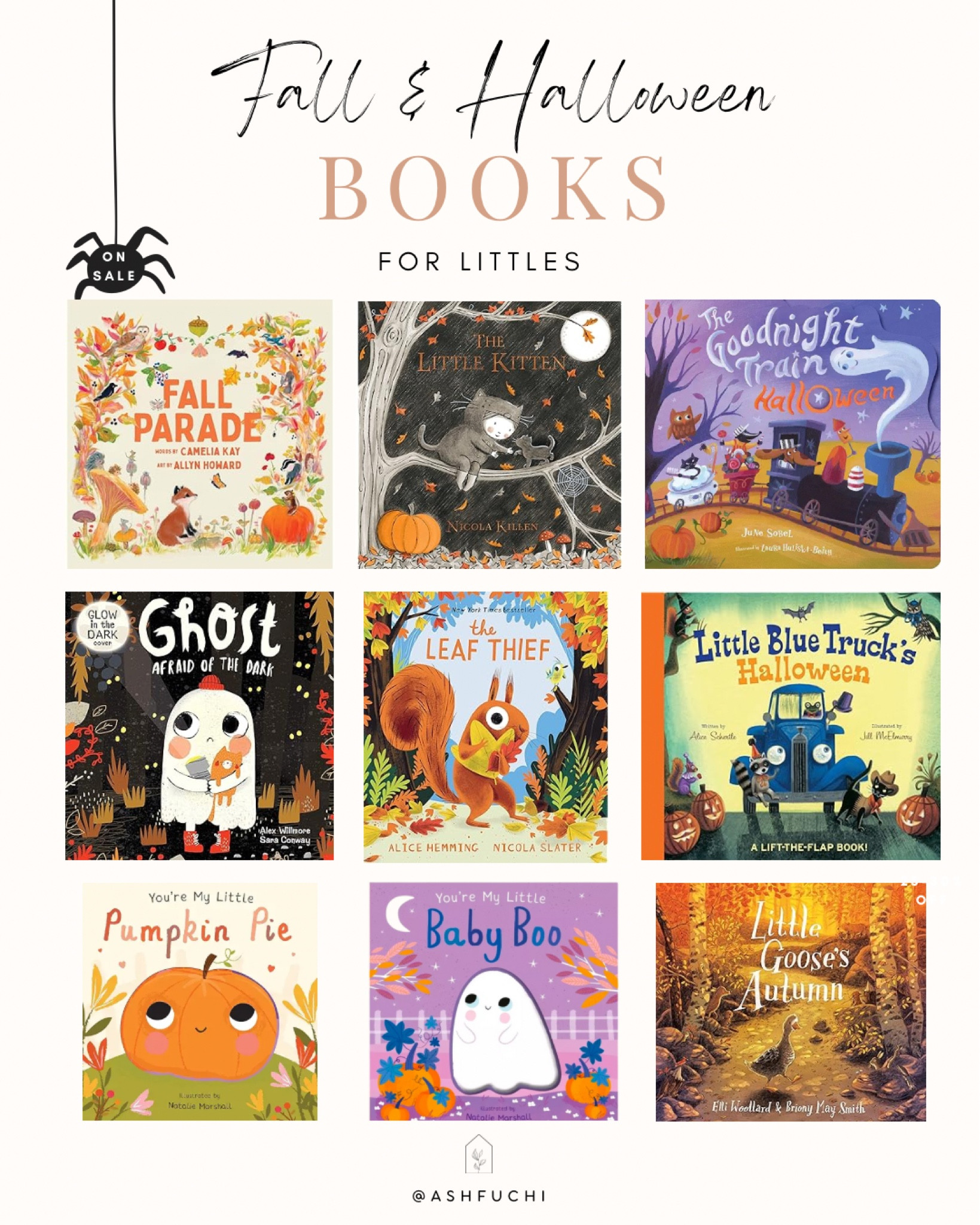 Fall and Halloween books for little ones! 

#LTKkids #LTKbaby #LTKSeasonal
