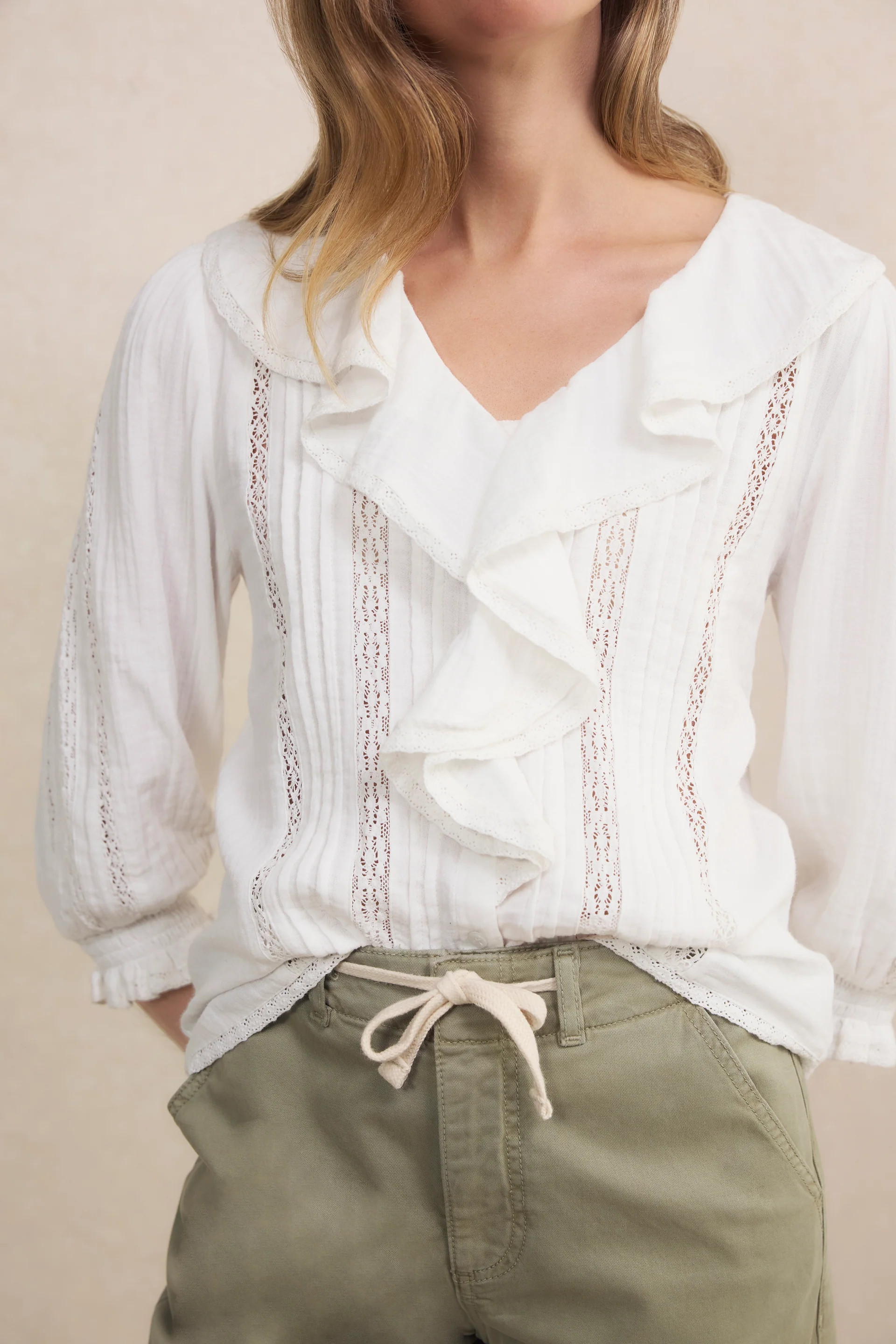 Sierra Blouse - White | WYSE London