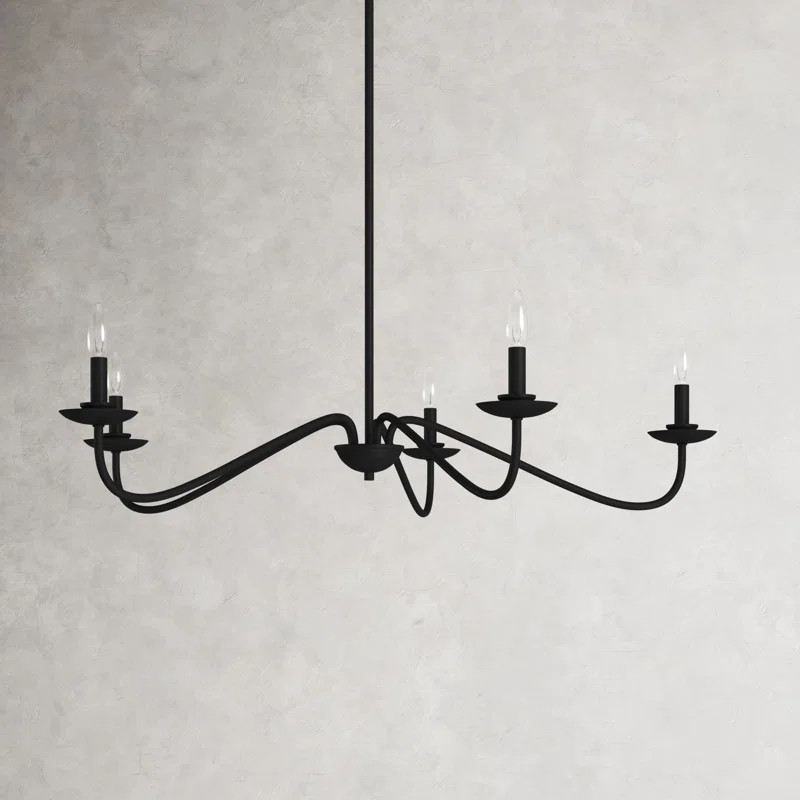 Ally 5 - Light Candle Style Classic Chandelier | Wayfair North America