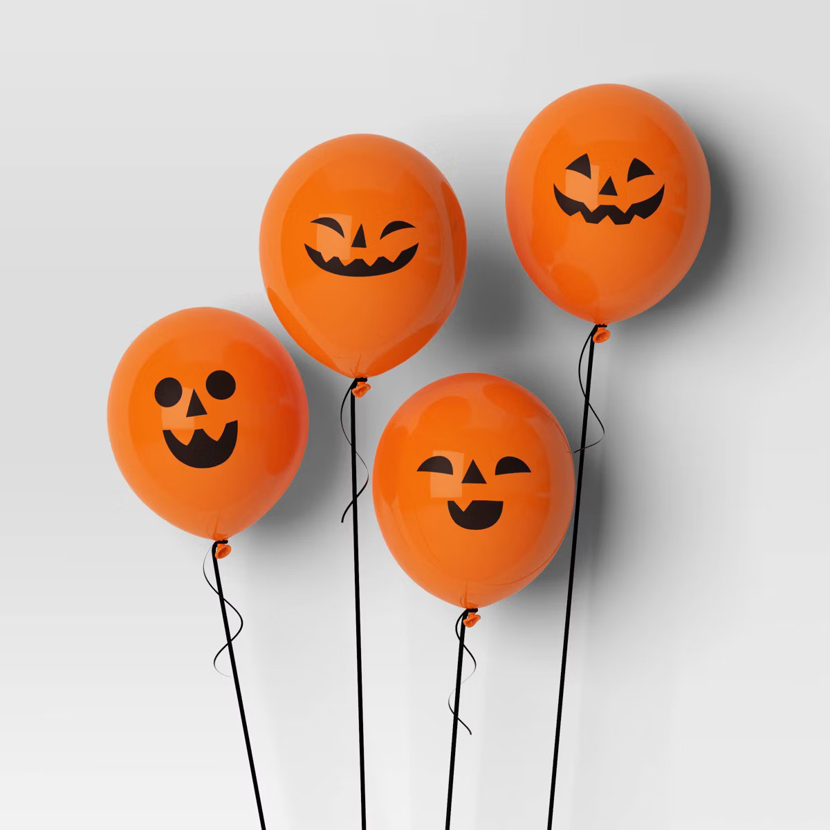 8pk Pumpkin Faces Halloween Balloon Set  - Hyde & EEK! Boutique™ | Target