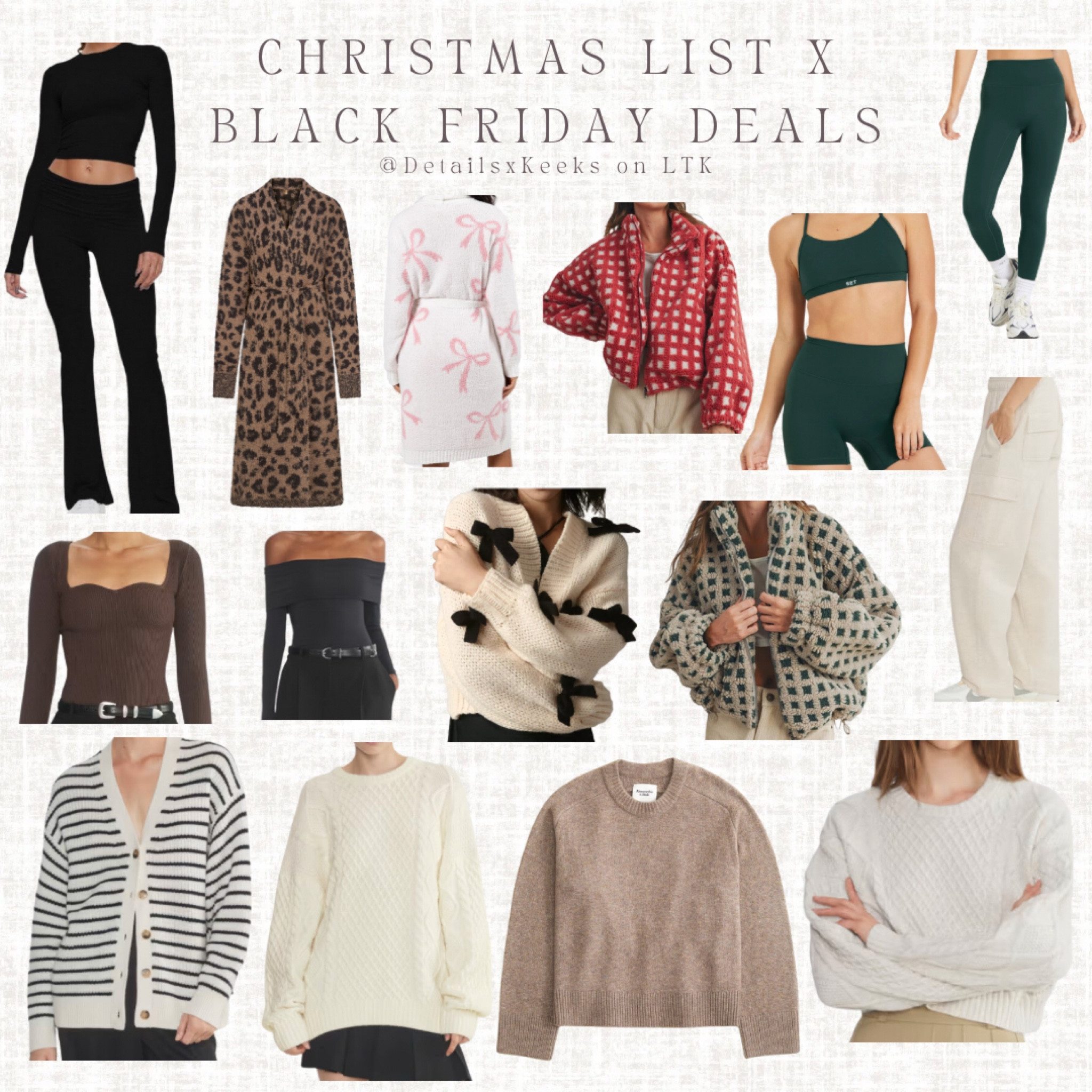 The cutest sweaters & more on sale for Black Friday🤩

#LTKSaleAlert #LTKCyberWeek #LTKHoliday