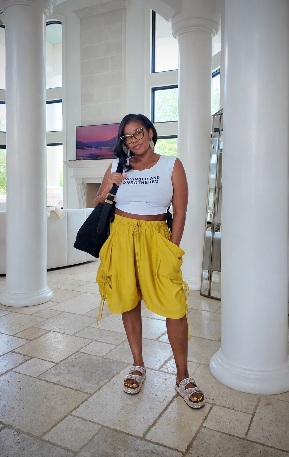 Cropped tee and wide leg shirt might be my new favorite outfit combo

#LTKMidsize #LTKPlusSize #LTKootd