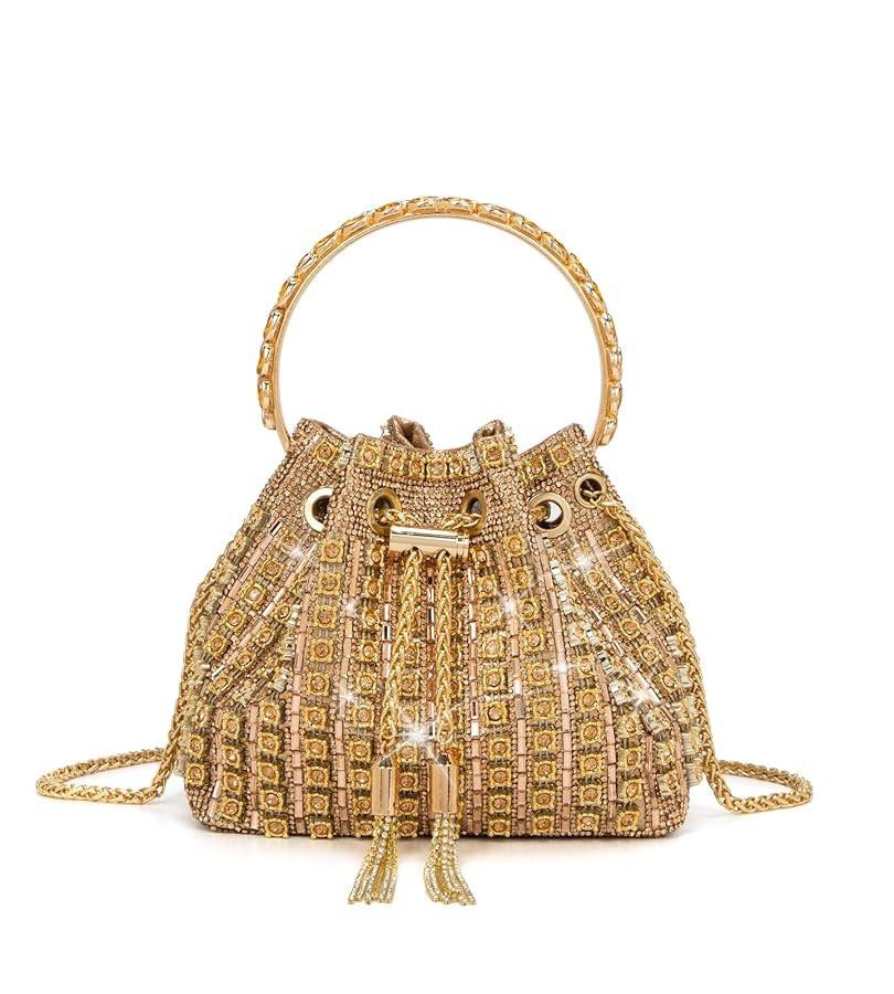 Sparkly Diamond Evening Bag Clutch Purses for Women Rhinestone Purse Glitter Handbag for Party Pr... | Amazon (US)