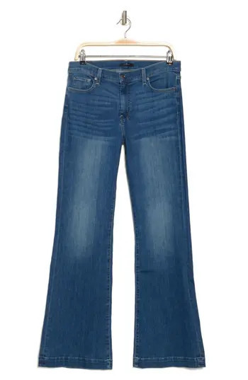 7 For All Mankind Dojo Flare Jeans in Athnblumal at Nordstrom Rack, Size 27 | Nordstrom Rack